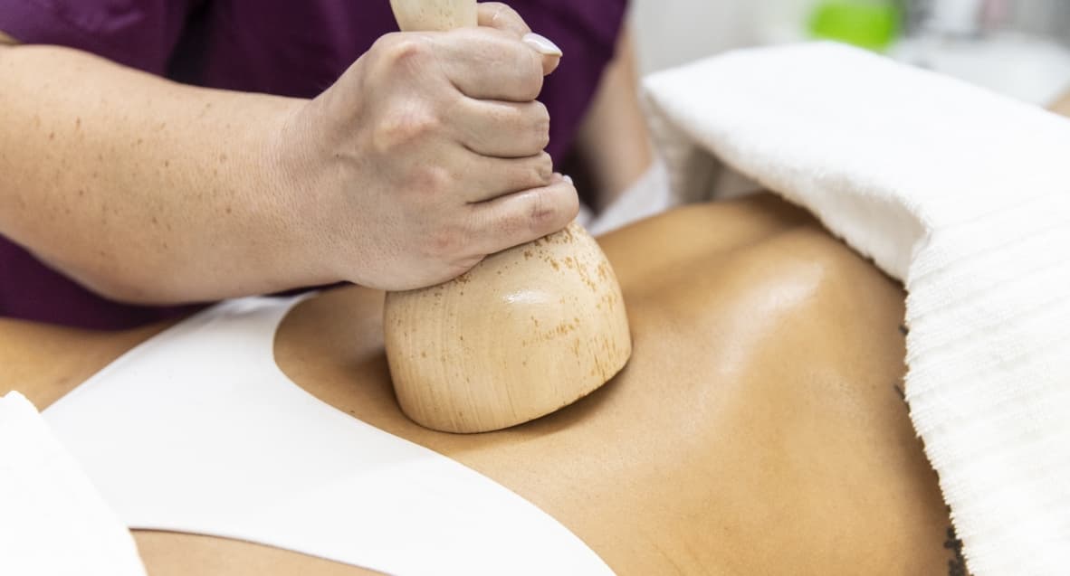 Madera Massage con tecnica Sueca